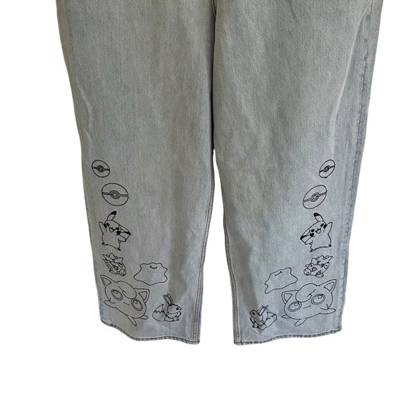 Levi's x Pokemon High Loose Jeans Size 29 - Picture 4 of 12